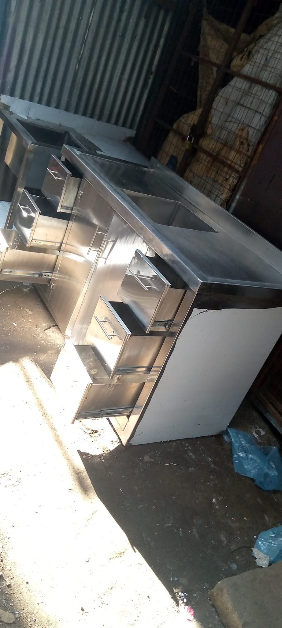 304 Stainless Steel Commercial Grade Roti Canai Table with Burner