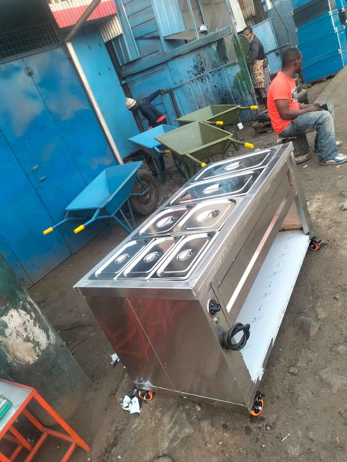 Commercial Stainless Steel Bain Marie 6 Pans