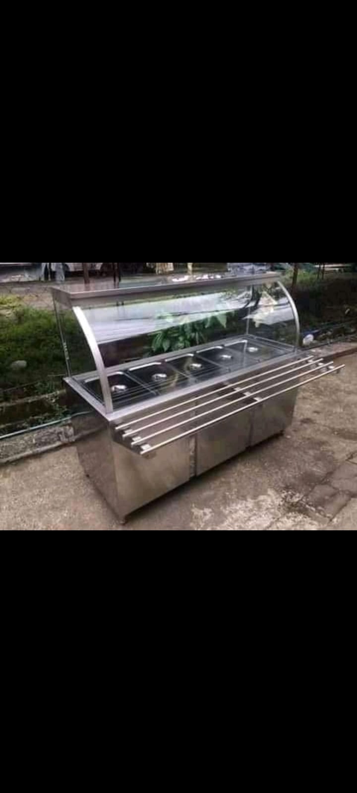 Stainless Steel Food Display Counter