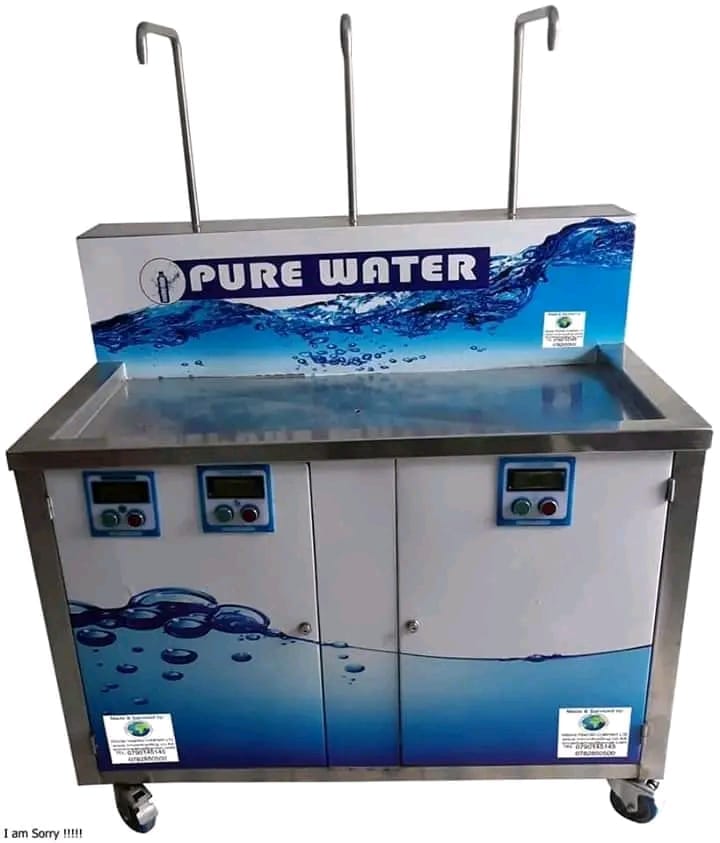 Water Vending Machine with Reverse Osmosis Treatment