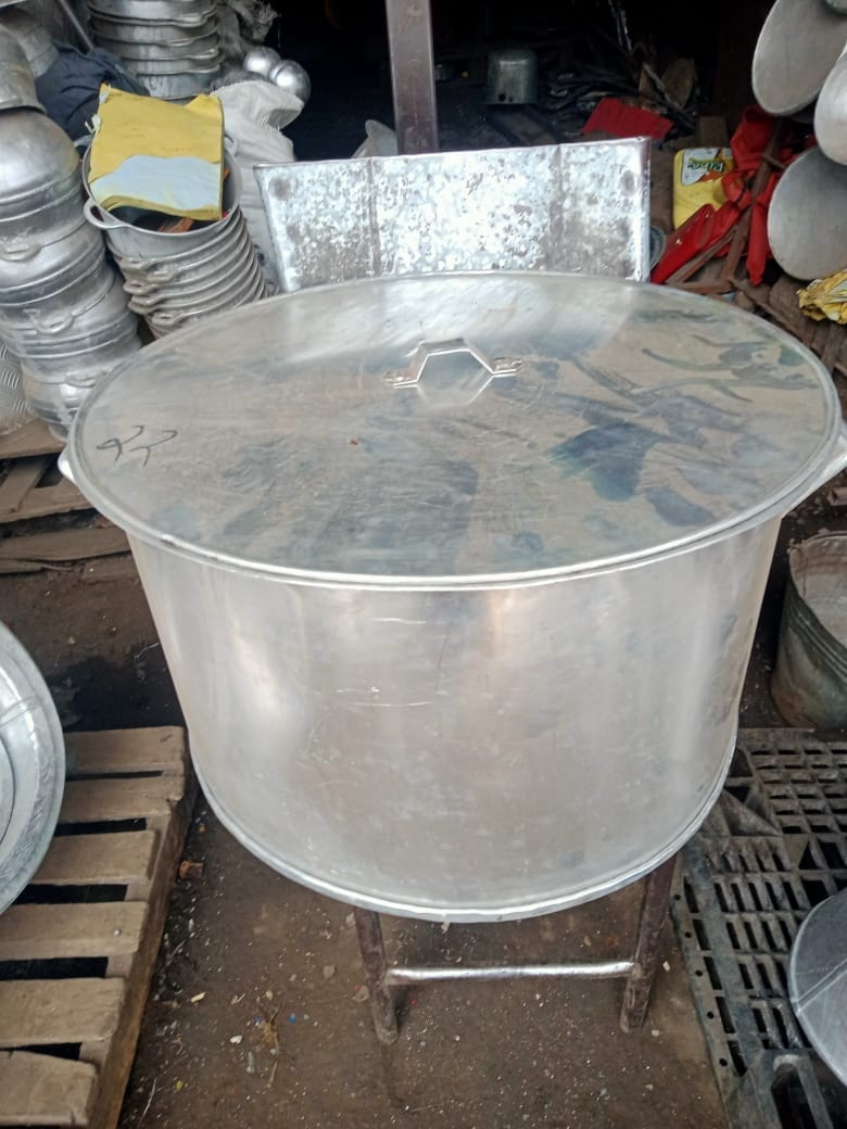 Chicharrón Cooking Frying Pot, Hoya para Chicharrón, Stainless Steel