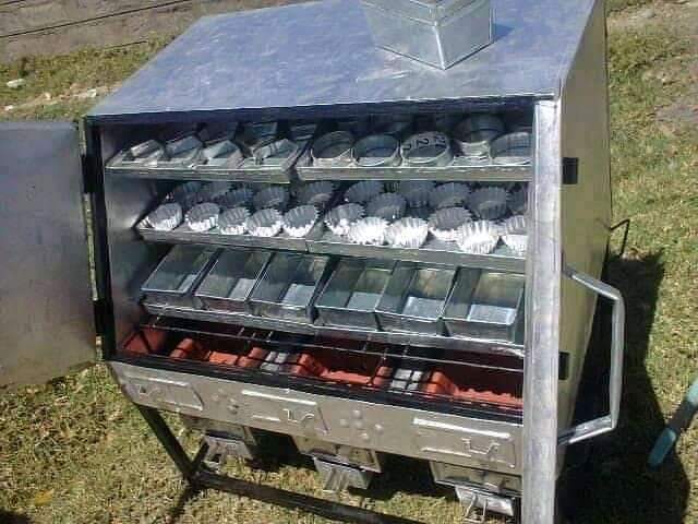 Commercial Charcoal Oven 60 Loaf Capacity