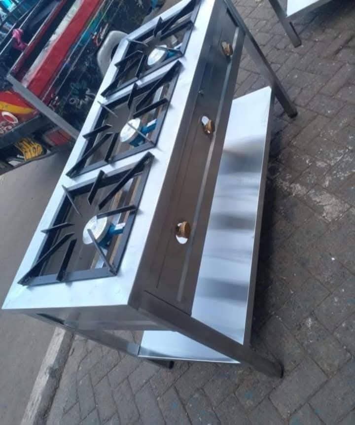 Commercial 4 Burner Gas Cooker